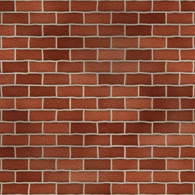 Weathered brick: mottled clay, gritty surface, slightly wavy mortar and dark soot