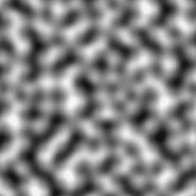 Perlin noise: smooth rounded blobs with no grid