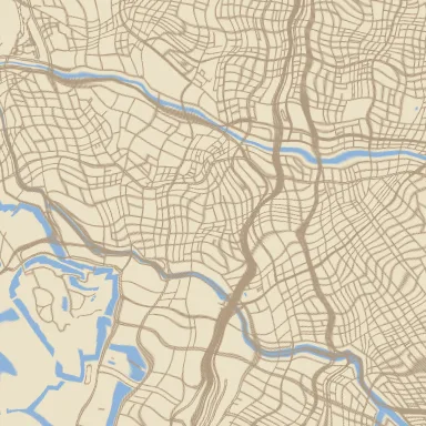 The same tile after displace