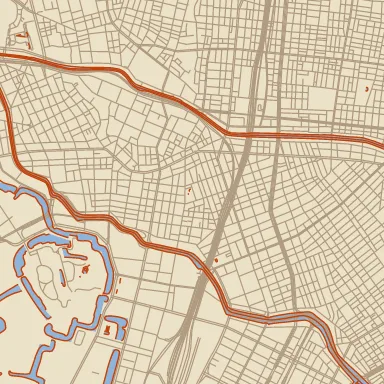 A tile rendered with smooth